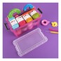 Whitefurze Allstore 2.6 Litre Transparent Pink Storage Box  image number 3