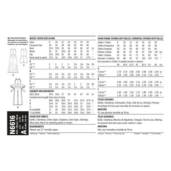 New Look Women's Jumpsuit Sewing Pattern N6616
