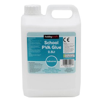 School PVA Glue 2.5 Litres