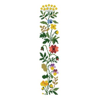 FREE PATTERN DMC English Garden Cross Stitch 0158