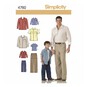 Simplicity Boys&rsquo; and Men&rsquo;s Separates Sewing Pattern 4760 image number 1