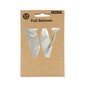 Silver Foil Letter W Balloon image number 3