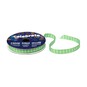 Lime Gingham Ribbon 6mm x 5m image number 1
