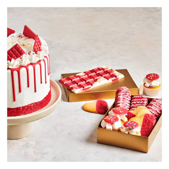 Funcakes Red Deco Melts 250g image number 3