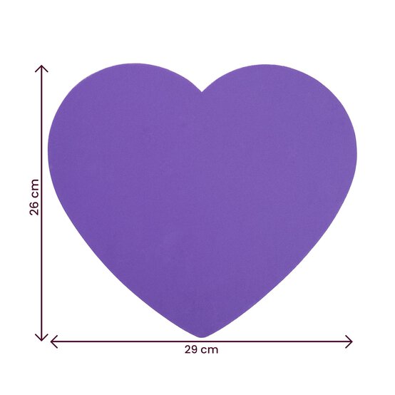 Heart Foam Sheets 4 Pack image number 4