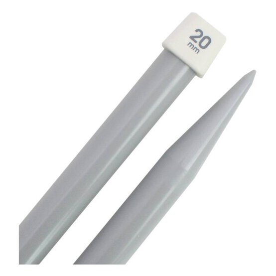 Pony Knitting Needles 20mm x 40cm image number 1