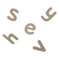 Wooden Lowercase Alphabet a - z image number 1