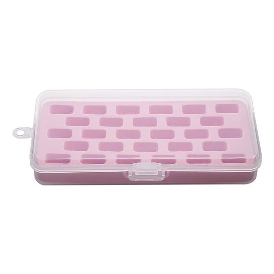 Hemline Bobbin Storage Box 19cm x 9cm x 3cm image number 1