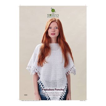 Women's Institute Vintage Peekaboo Poncho Digital Pattern 0080