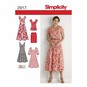 Simplicity Women&rsquo;s Dress Sewing Pattern 2917 (20-28) image number 1