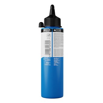 Daler-Rowney System3 Coeruleum Blue Hue Fluid Acrylic 250ml (112)