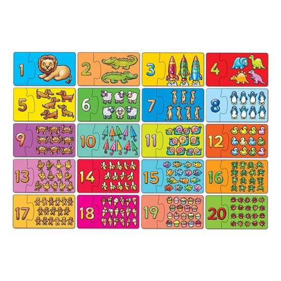 Orchard Toys Match and Count Puzzle  image number 2