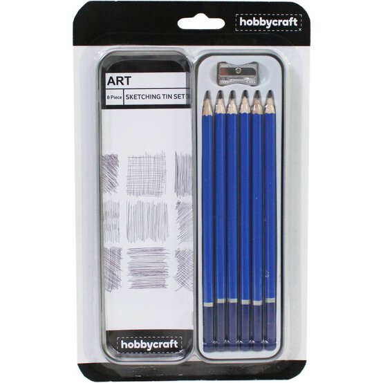 Sketching Tin Set 8 Pieces image number 3