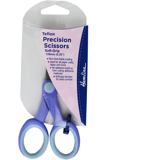 Hemline Teflon Non-Stick Precision Scissors 13.5cm image number 3