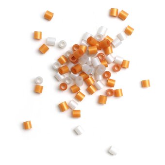 Silver and Gold Picture Beads 1000 Pieces