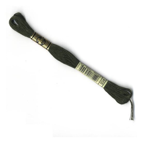 DMC Grey Mouline Special 25 Cotton Thread 8m (934) image number 1