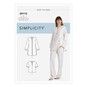 Simplicity Women&rsquo;s Tunic and Trousers Sewing Pattern S9113 image number 1
