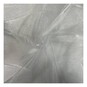 Silver Crystal Organza Fabric by the Metre image number 3