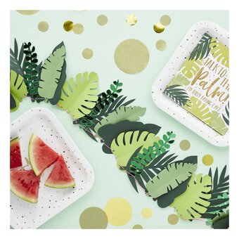 Tropical Leaf Garland 2m