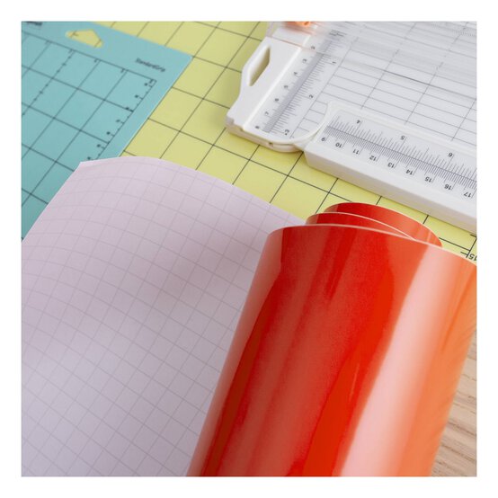 Orange Glossy Permanent Vinyl 12 x 48 Inches image number 7