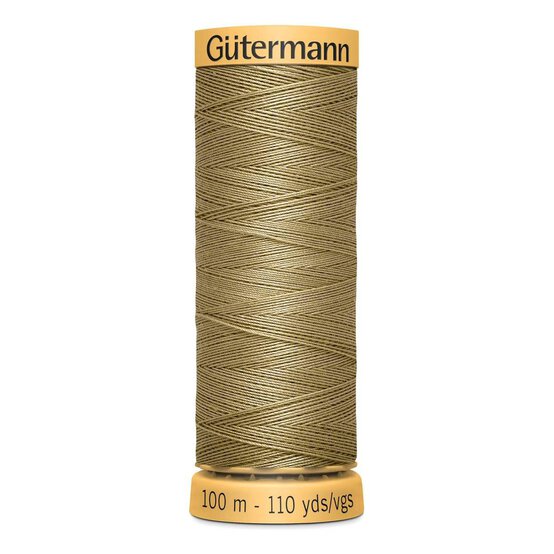 Gutermann Beige Cotton Thread 100m (1026) image number 1
