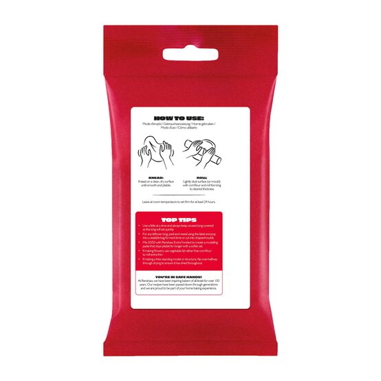 Renshaw Carnation Red Flower and Modelling Paste 250g image number 3