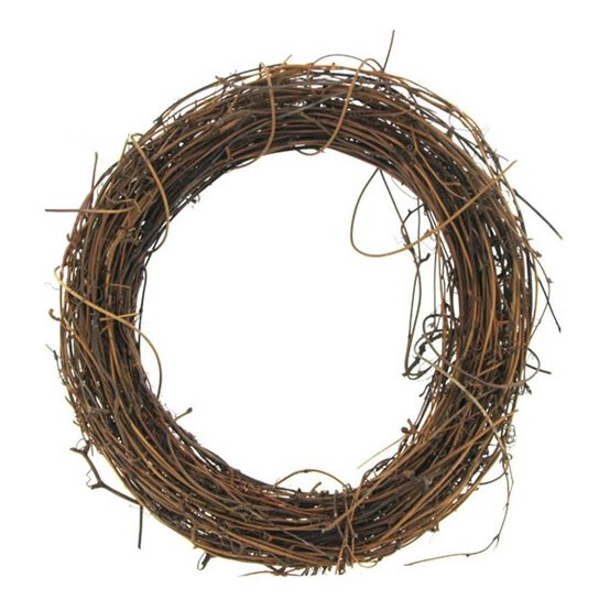 Rattan Grapevine Wreath 20cm image number 1