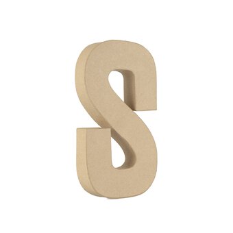Mache Letter S 20cm