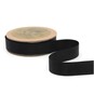 Black Grosgrain Ribbon 15mm x 5m image number 3