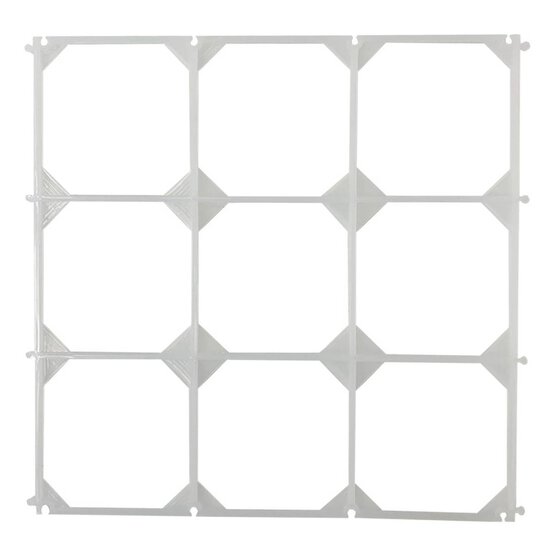 White Balloon Wall Grid 6 Pack image number 2