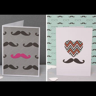 Two Valentines Cards to Make For Him