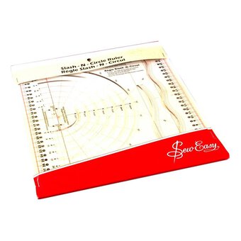 Sew Easy Slash N Circle Ruler