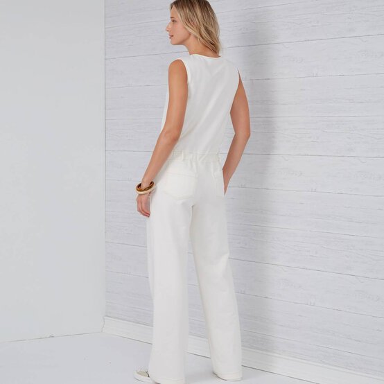 New Look Women's Jumpsuit Sewing Pattern N6661 image number 6