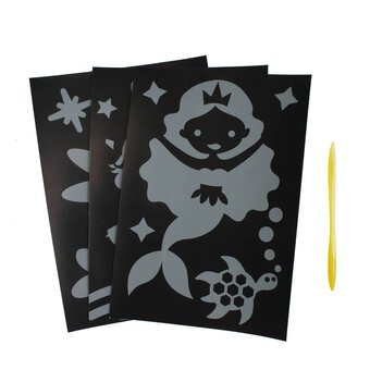 Mermaid Scratch Art 3 Pack