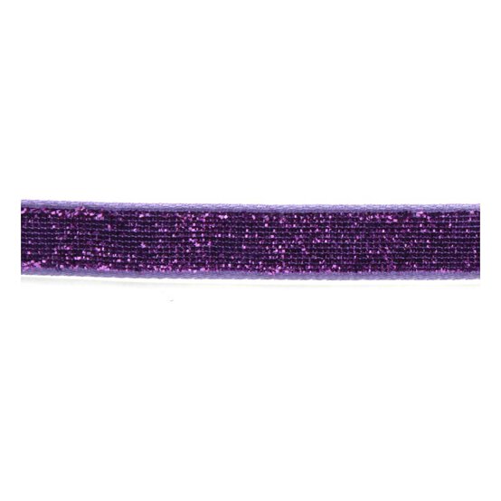 Metallic Purple Woven Sparkle Ribbon 10mm x 2.5m image number 2