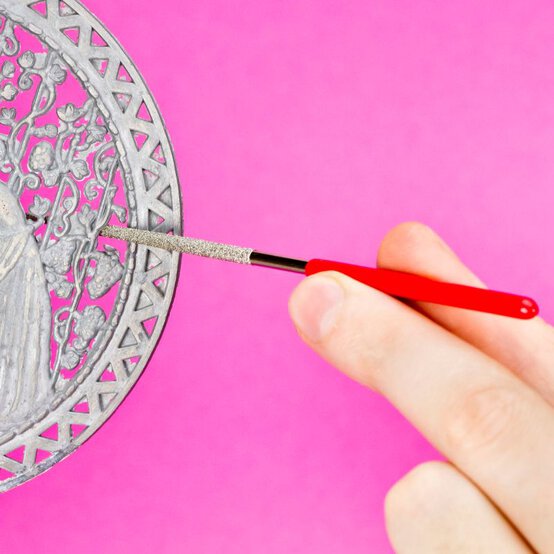 Diamond Coated Needle Files 5 Pack image number 4