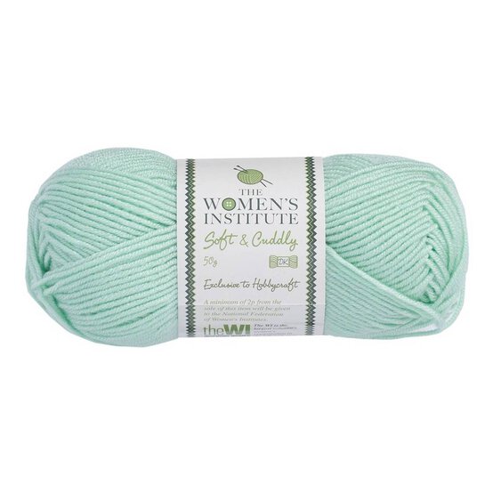 Women's Institute Mint Soft and Cuddly DK Yarn 50g