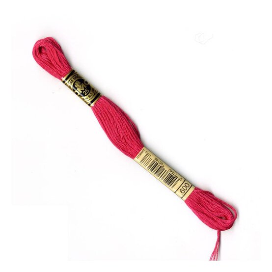 DMC Pink Mouline Special 25 Cotton Thread 8m (600) image number 1