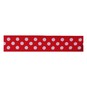 Red Spots Grosgrain Ribbon 19mm x 4m image number 2