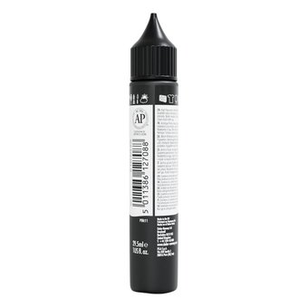 Daler-Rowney System3 Mars Black Fluid Acrylic 29.5ml (036)