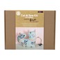 Artisan Cut and Sew Fabric Panel Cat Kit image number 1