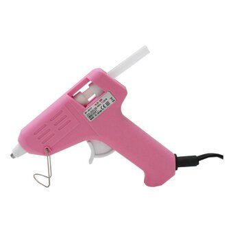Pink Mini Hot Melt Glue Gun