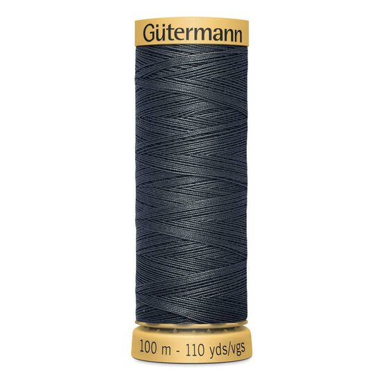 Gutermann Grey Cotton Thread 100m (4403) image number 1