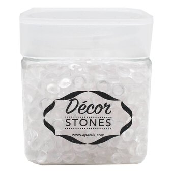 Clear Decor Stones 120g