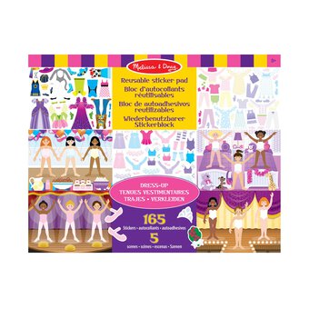 Melissa & Doug Dress-Up Reusable Sticker Pad