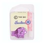 Hemline Purple Novetly Star Button 4 Pack image number 2