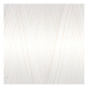 Gutermann White Sew All Recycled rPET Thread 100m (800)