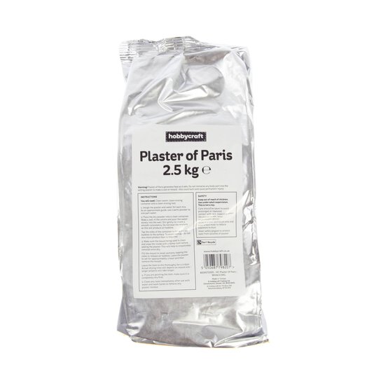 Plaster of Paris 2.5kg image number 1
