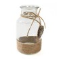 Glass Jar with Jute Wrap 7cm x 7cm x 13cm image number 2