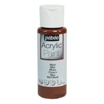 Pebeo Chocolate Matt Acrylic Craft Paint 59ml